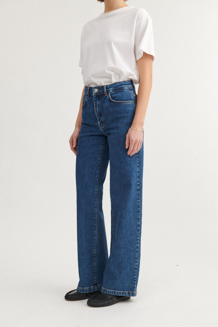 Basic Apparel Enya Jeans Jeans 103 Mid Blue